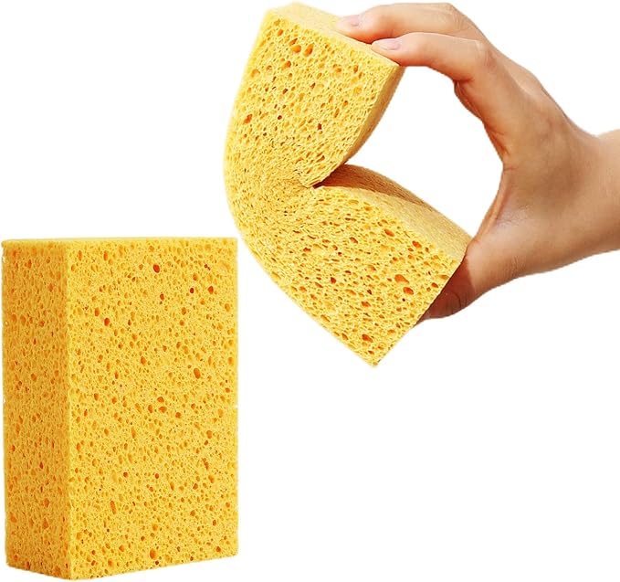 Natural Sponges Kitchen, Household Cleaning Sponge by BAISENJIE