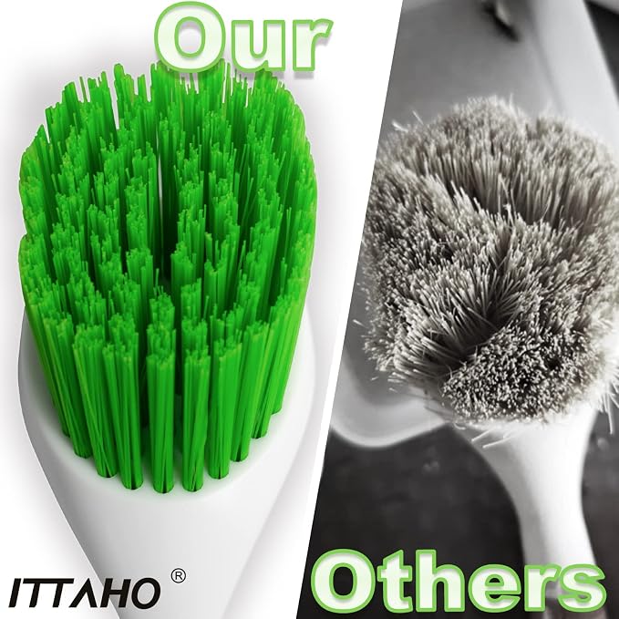 ITTAHO Dish Scrubber Set, Kitchen Brush - Image 4