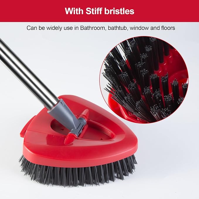 Spin Mop Scrub Brush Head Compatible - Image 7