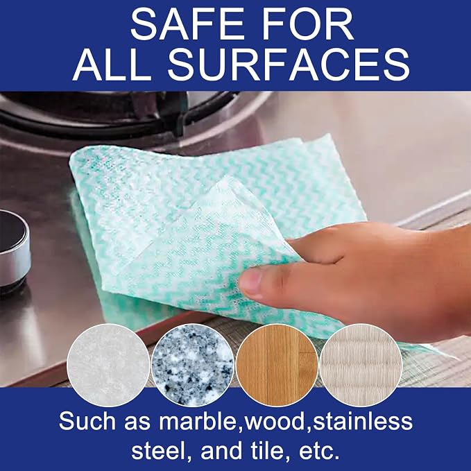 Disposable Dish Cloth and Cleaning Handi Wipes, Bathroom and Windows - Image 7