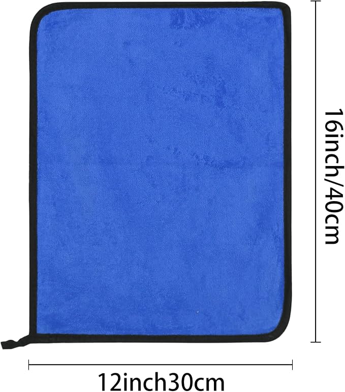 uxcell Car Cleaning Cloths, 8 Pack Soft Premium Microfiber Towels - Image 3