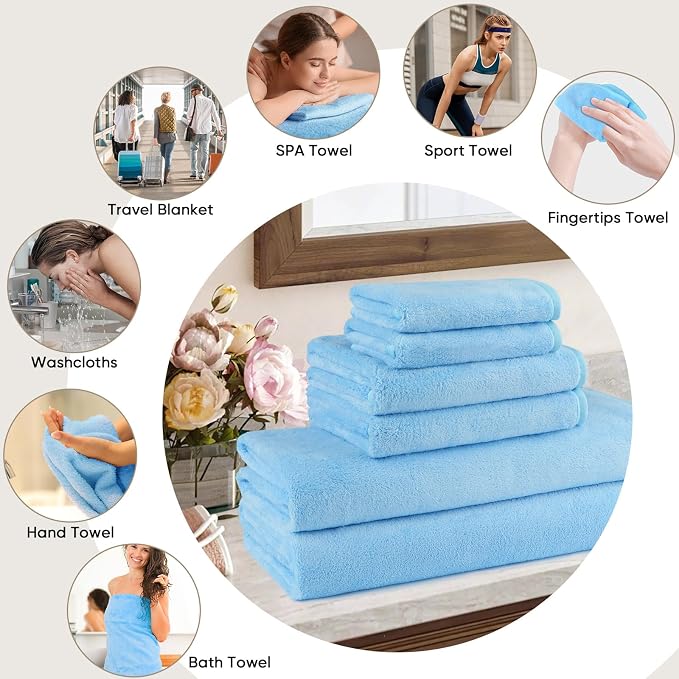 Orighty 6-Piece Towel Set - Image 5