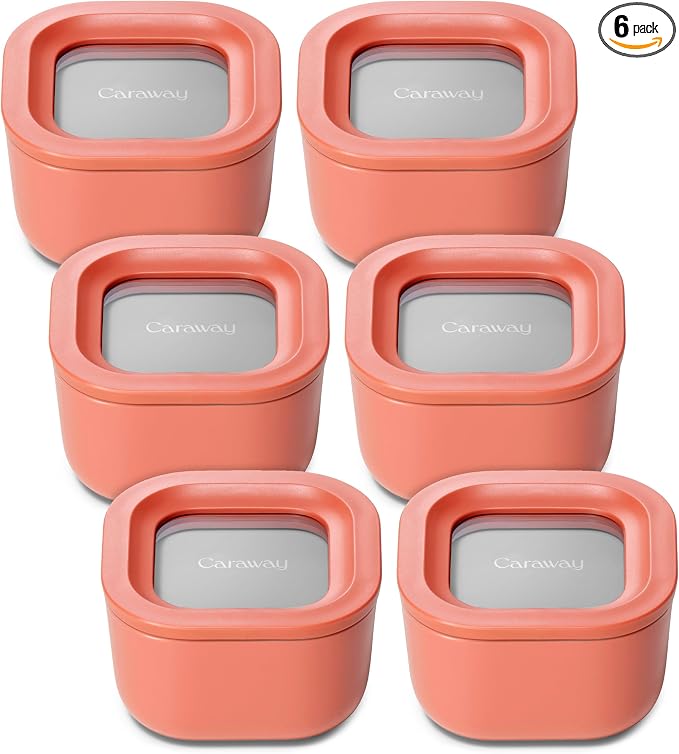 Caraway 6pc Food Storage Container Set by Caraway