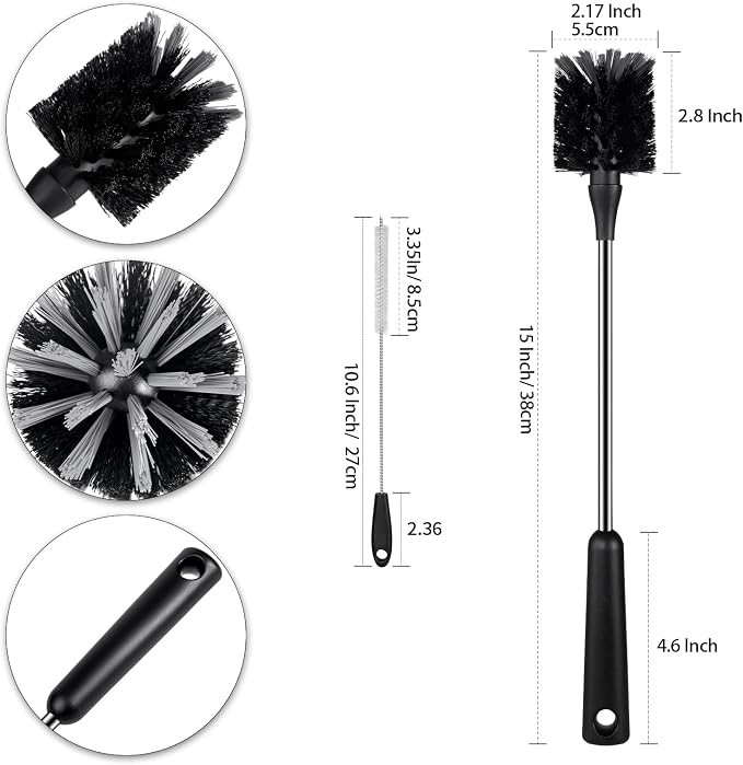4 Pack Water Bottle Brushes - Image 4