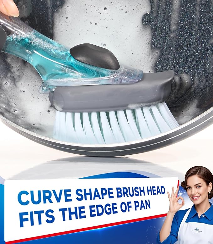 Dish Brush Replacement for OXO | Refill Head for OXO Dish Brush | Kitchen Dish - Image 5