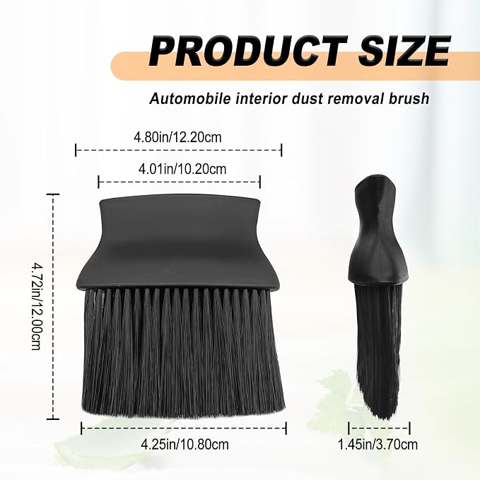 Car Detailing Brush with Ultra Soft Bristles Automotive Interior Cleaning and - Image 2