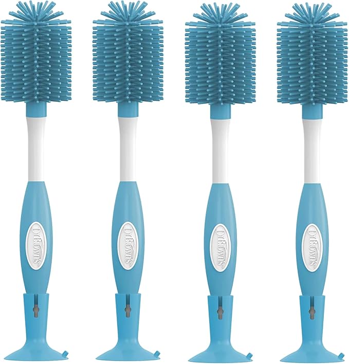 Dr. Brown's Soft Touch No Scratch Baby Bottle Cleaning Brush, Nipple Cleaner by DrBrowns