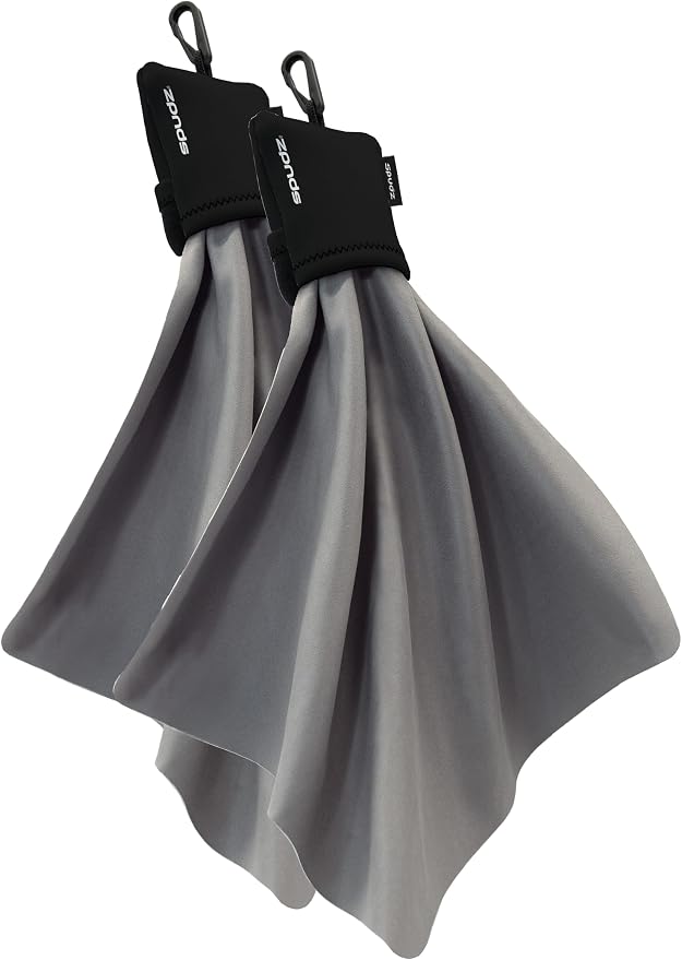 SPUDZ Ultra Microfiber Lens Cleaner – Closable Pouch, Washable – by ALPINEINNOVATIONS