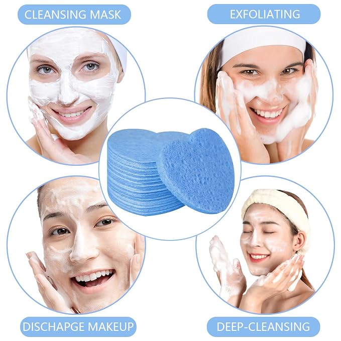 100-Count Compressed Facial Sponges - Image 8