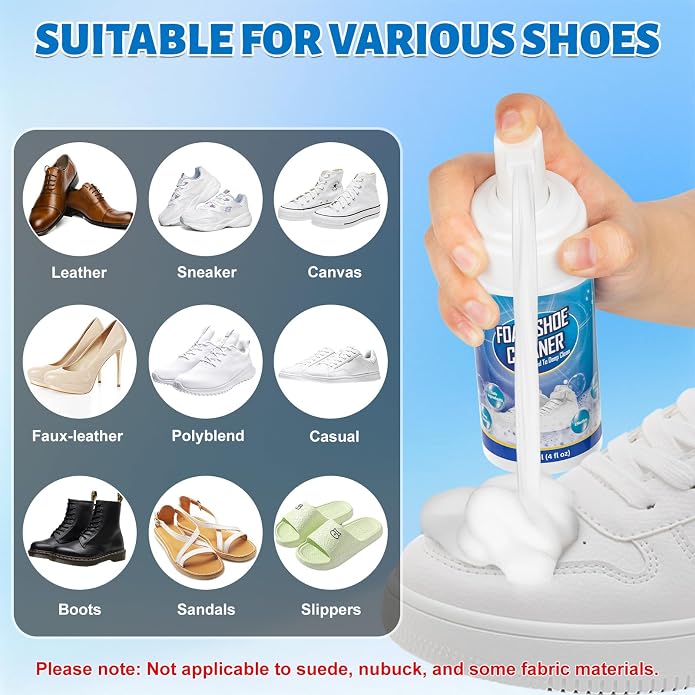 Shoe Cleaner, Sneaker Cleaner Foam - Image 5