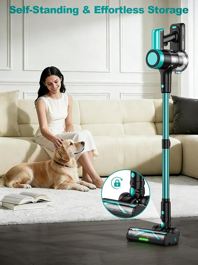 Cordless Vacuum Cleaner, 58Kpa Vacuum Cleaners - Image 4