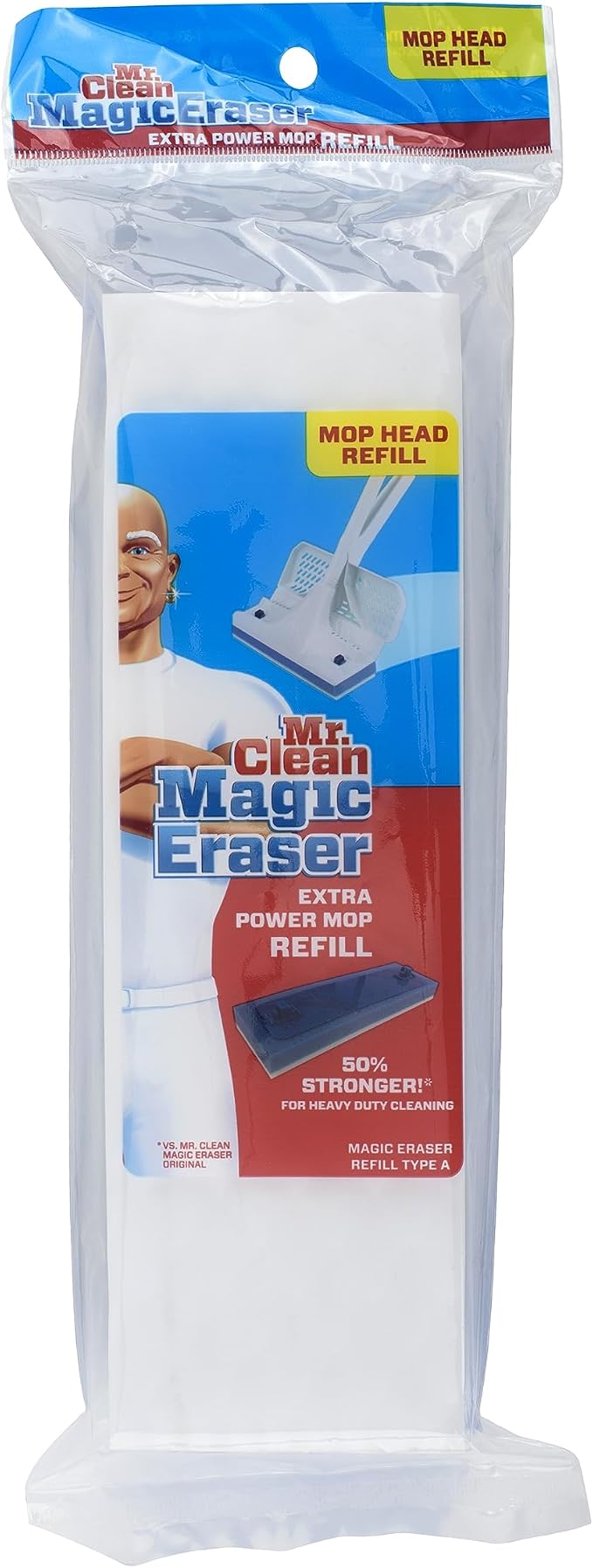 Mr. Clean Magic Eraser Extra Power Floor Mop Refill Head - Image 5