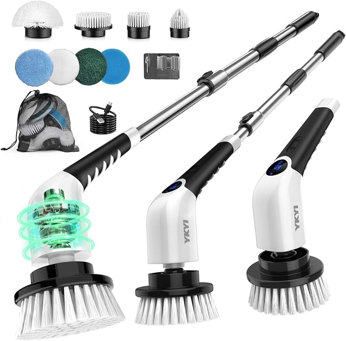 YKYI Electric Spin Scrubber-Cordless Power Scrubber by YKYI
