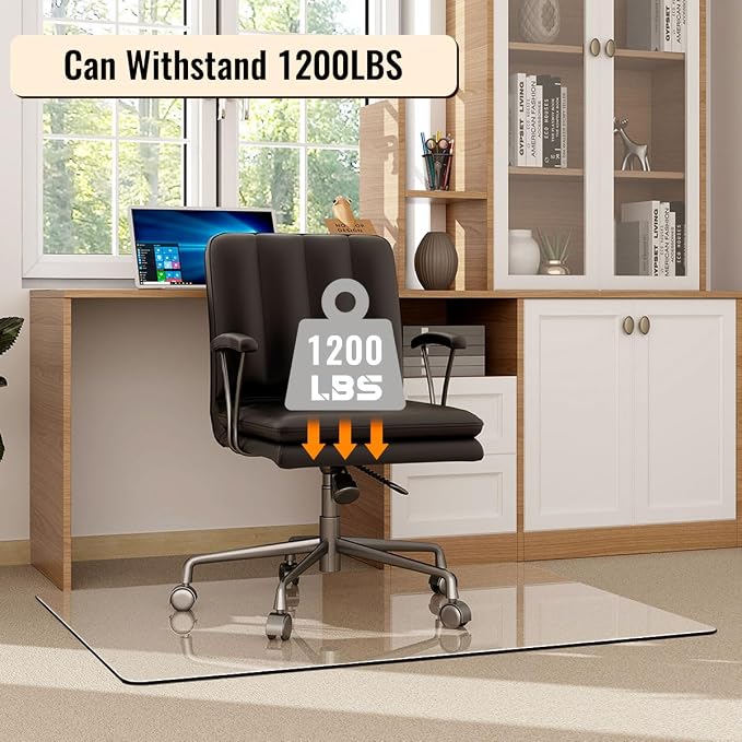 36" x 46" Chair Mat for Carpet - Image 4