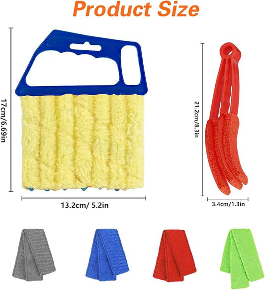 4pcs Window Venetian Blind Cleaner Duster Tool, Blind Duster - Image 2