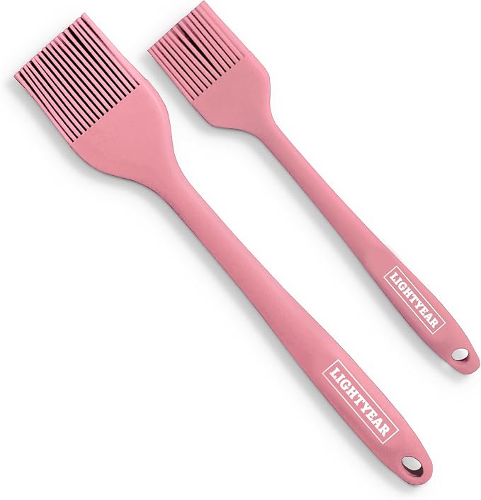 Lightyear Silicone Basting Pastry Brush Set 450°F Heat Resistant Oil Brush by Unknown