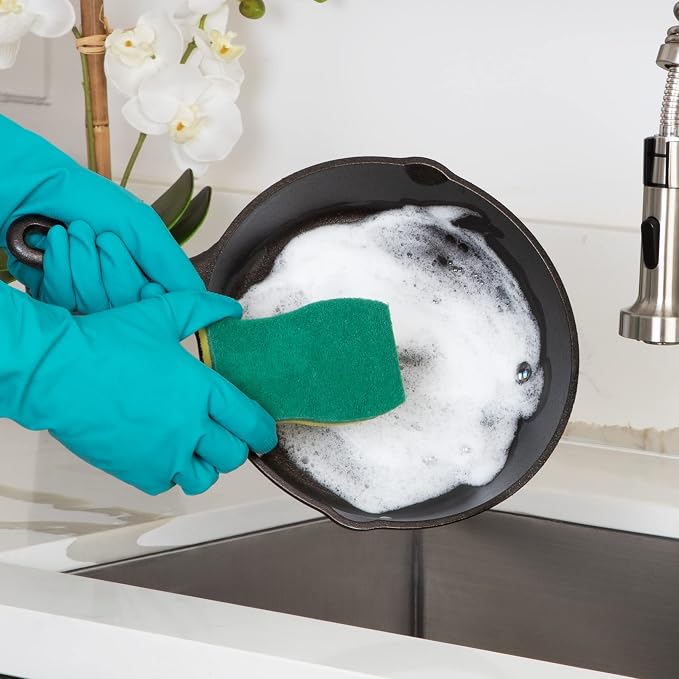 Smart Design Heavy Duty Cellulose Smart Scrub Sponge - Image 2