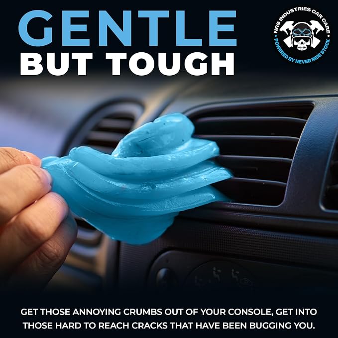 Grime Reaper Cleaning Gel | Clean Slime Putty | Auto Detailing | Car Interior - Image 4