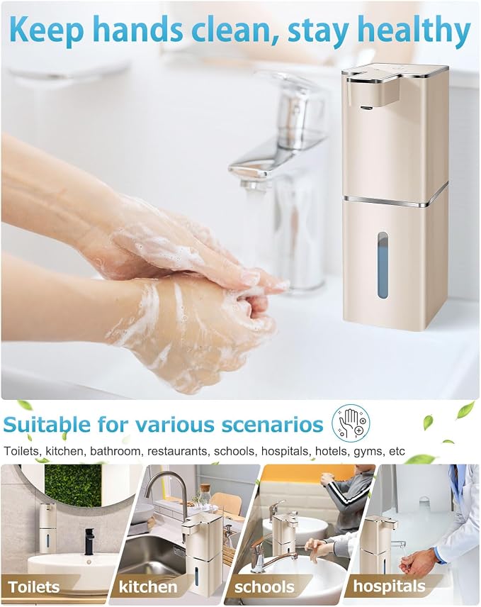 Automatic Liquid Soap Dispenser Touchless Soap Dispenser 380ml/12.8oz - Image 7
