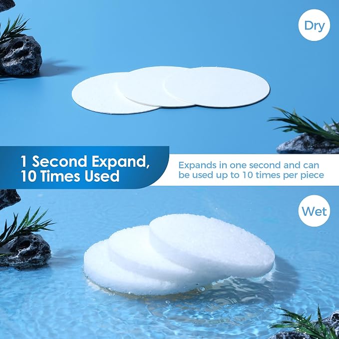 60-Count Compressed Face Sponges - Image 4