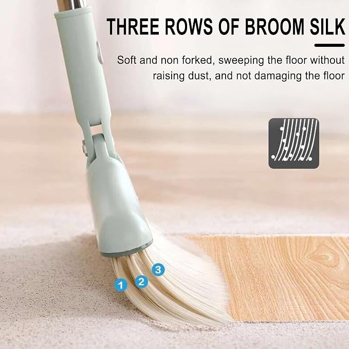 31.5in Broom and Dustpan Set Hand Broom - Image 3