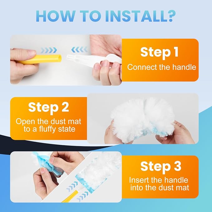 Duster Refills Compatible with Swiffer® Duster, Unscented Dusters - Image 6