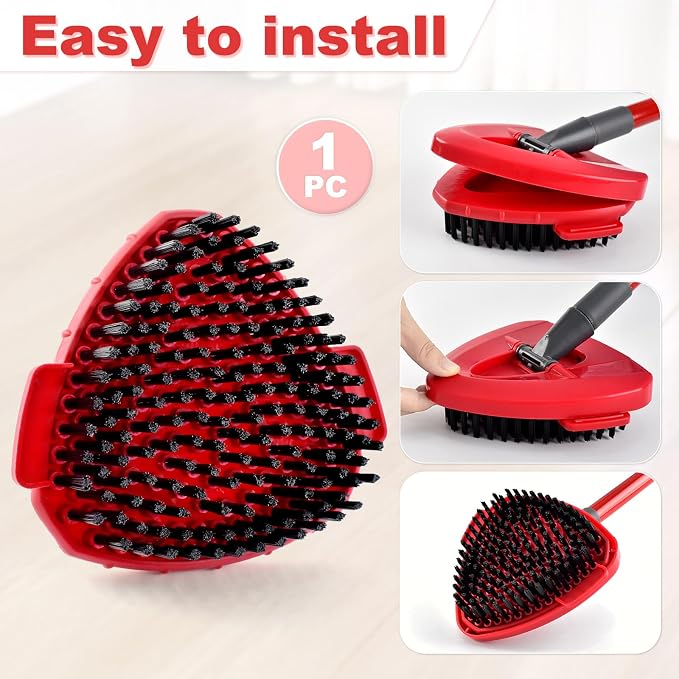 Scrubber Mop Head for Ocedar, Upgrade Scrub Brush for Ocedar, Spin Mop Scrub - Image 7