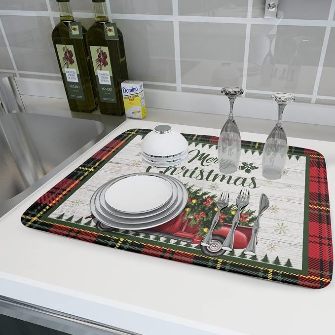 Christmas Dish Drying Mat 18x24 Inch - Image 6