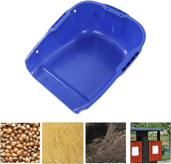 Plastic Dust Pan Heavy Duty Dustpan Large Capacity Dustpan Double Handle Wear - Image 5