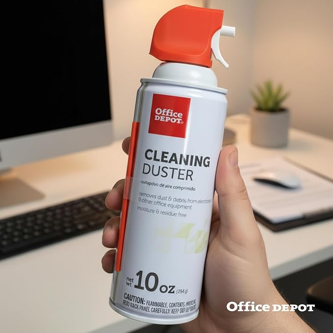 Office Depot Cleaning Duster, 10 Oz Compressed Canned Air - Image 6