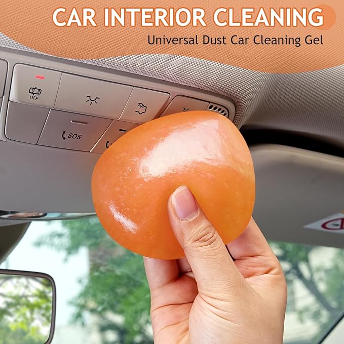 Car Cleaning Gel Car Cleaning Putty Car Putty Car Interior Cleaner Car Slime - Image 2