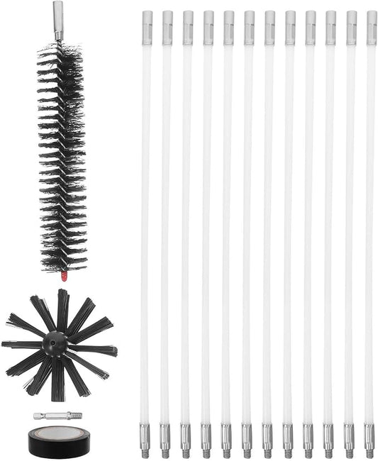 Chimney Cleaning Brush Set by MAGICLULU