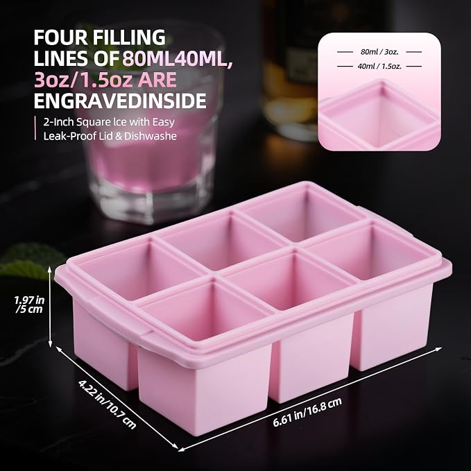 Large Ice Cube Trays for Whiskey - Image 2