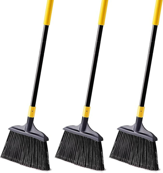Yocada Commercial Broom Outdoor Indoor Commercial 3 PCS by Yocada