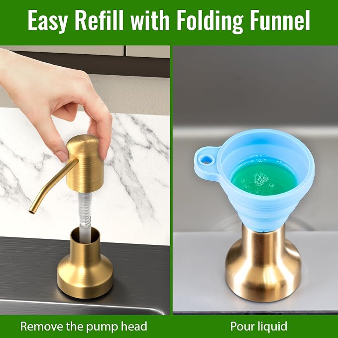 Soap Dispenser for Kitchen Sink, Kitchen Sink Soap Dispenser - Image 3