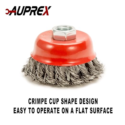 2 Pack Knotted Wire Cup Brush for Angle Grinders - Image 5