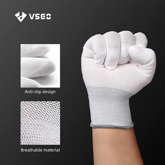 VSGO Professional Camera Cleaning Gloves Anti-Static - Image 2