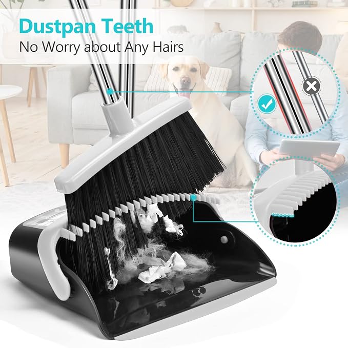 Aifacay Broom and Dustpan Set, Broom - Image 6