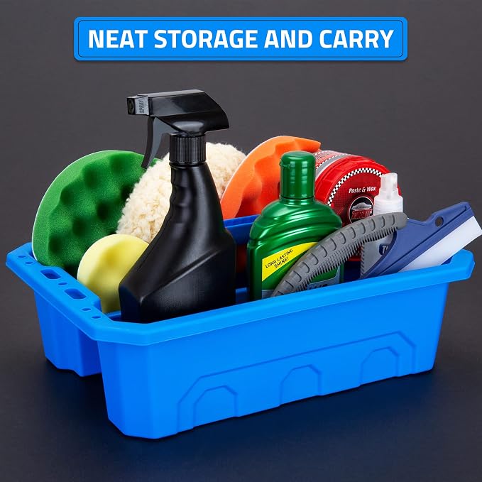 CANOPUS Storage Tray Tote with Functional Holes - Image 2