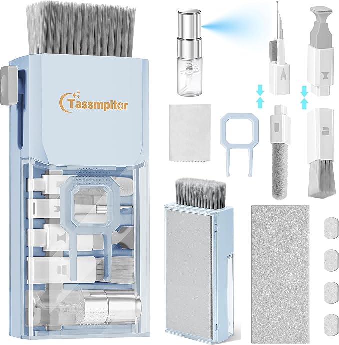Keyboard Cleaner Laptop Cleaning Kit, Compact Keyboard Cleaning kit by Tassmpitor