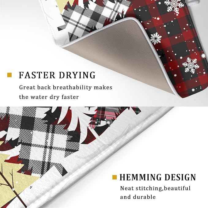 Merry Christmas Dish Drying Mat - Image 3