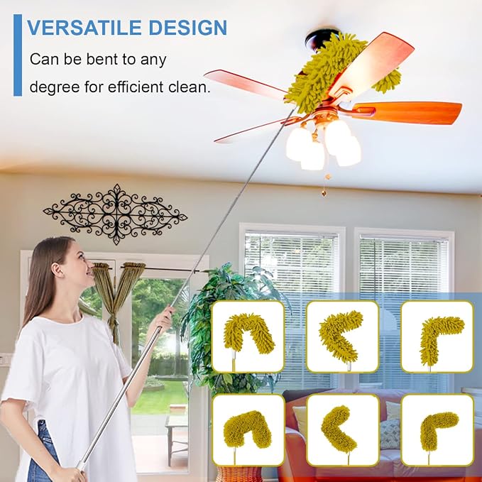 Upgraded Dusters for Cleaning, Ceiling Fan Duster - Image 5