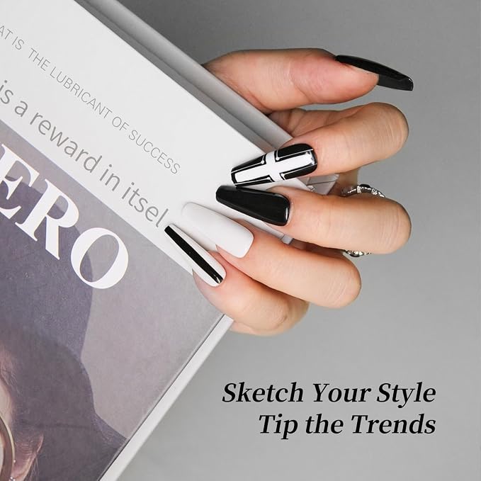 Nail Art Liner Brushes 5Pcs - Image 9