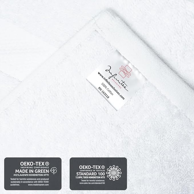 Infinitee Xclusives White Hand Towels - Image 5