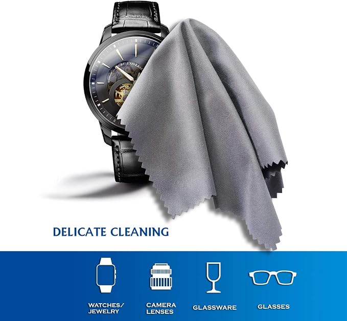 AAwipes Eyeglasses Cleaning Cloth Microfiber Cleaning Cloths 30 Pack - Image 4