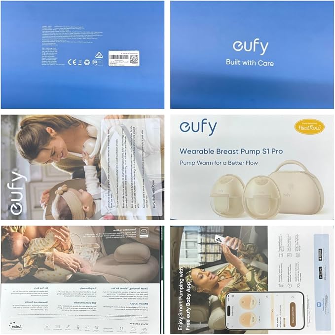 eufy Security Heated Wearable Breast Pump S1 Pro, Slim Hands-Free - Image 9