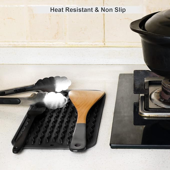 ZLR Silicone Dish Drying Mat for Kitchen Counter, Eco-Friendly Fast Dry Dish Mat - Image 9