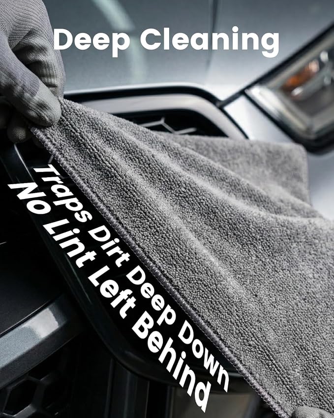 POPCHOSE Microfiber Towels 12 Pack - Image 6