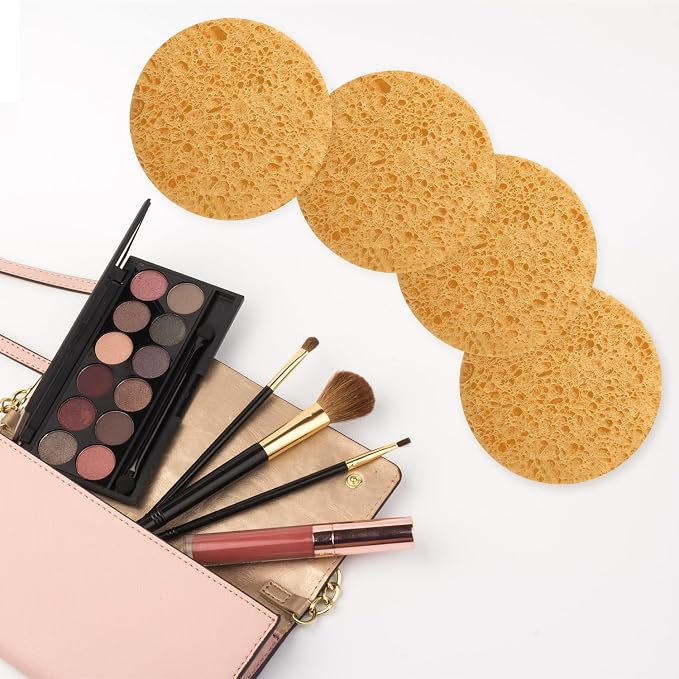50-Count Large Compressed Facial Sponges - Image 3