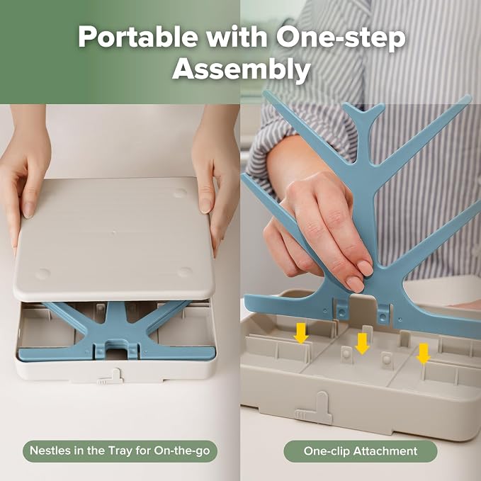 haakaa Portable Baby Bottle Drying Rack - Image 3
